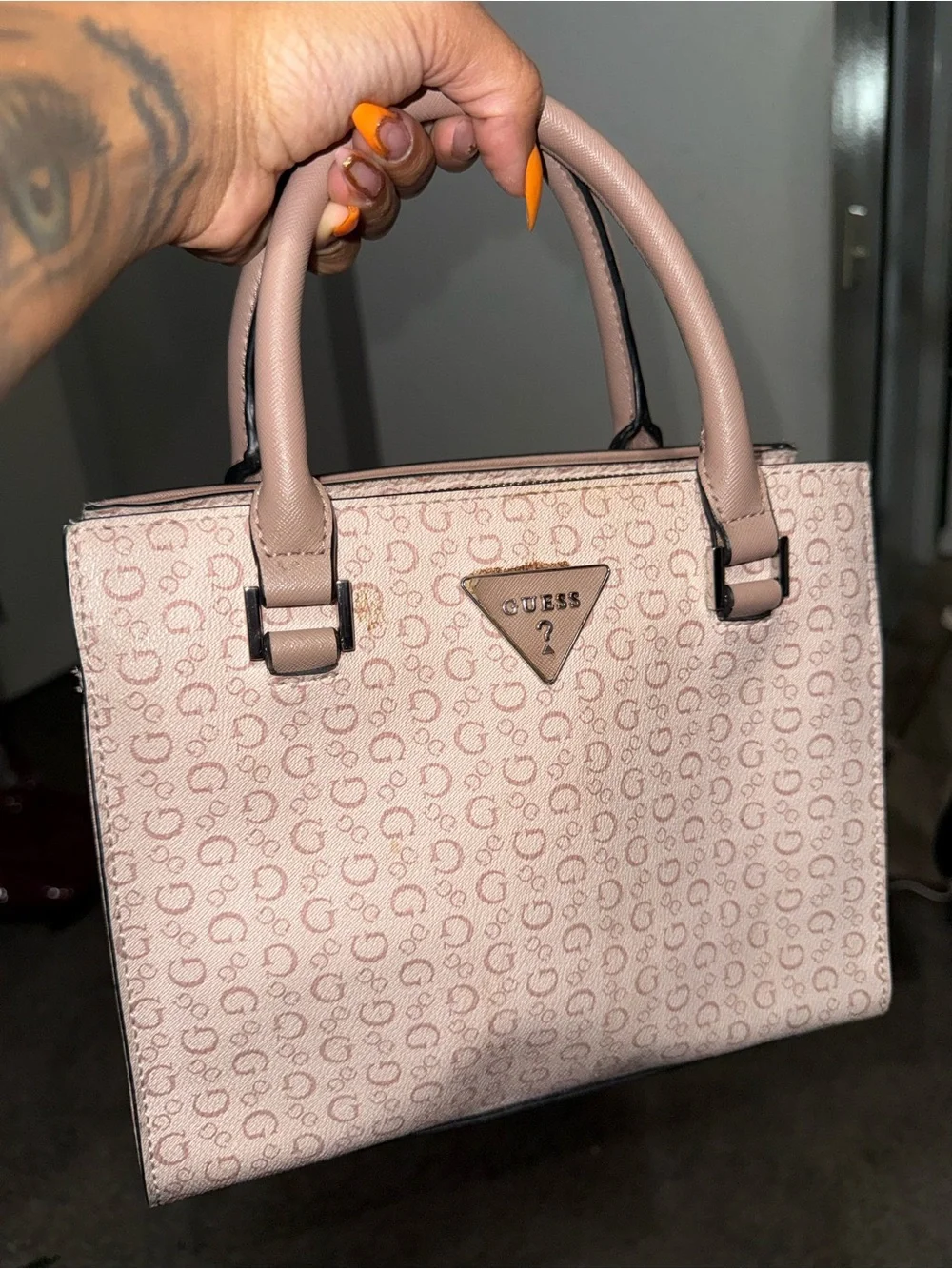 Guess compact satchel